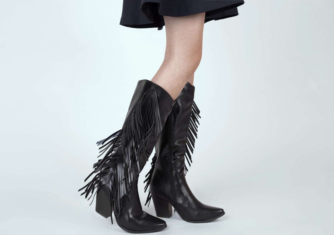 Tassel Martin Boots Plus Size European And American Fashion