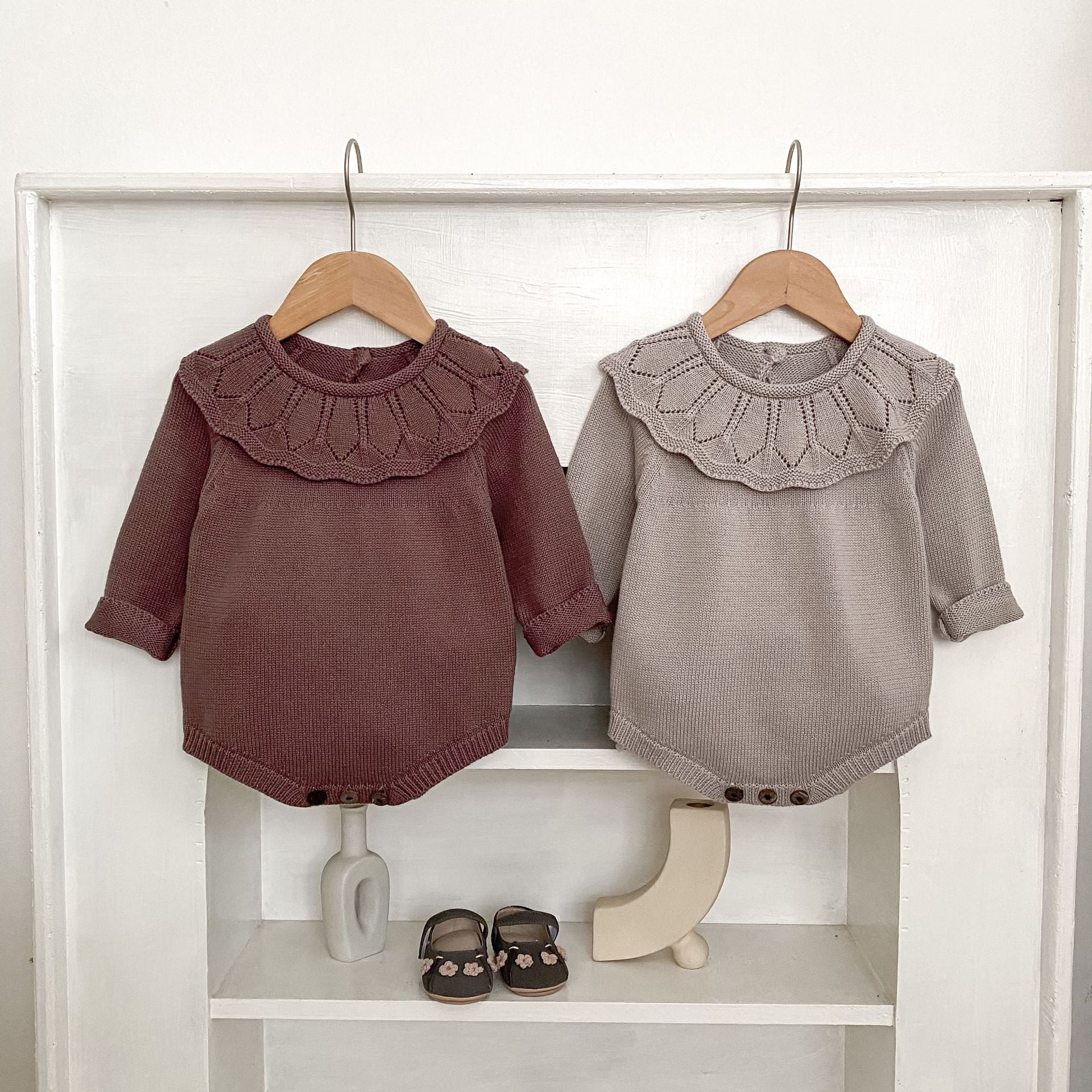 Fart Fashionable Sweater Cotton Thread One-piece