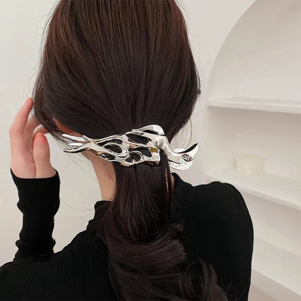 Niche Design Flame Irregular Hair Accessories Women