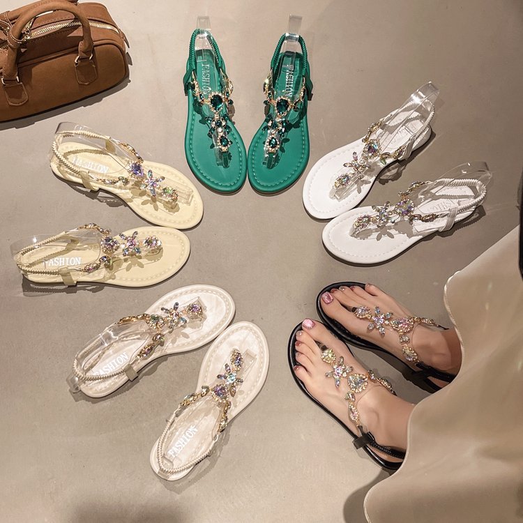 Roman-style Flat-heeled Sandals For Women