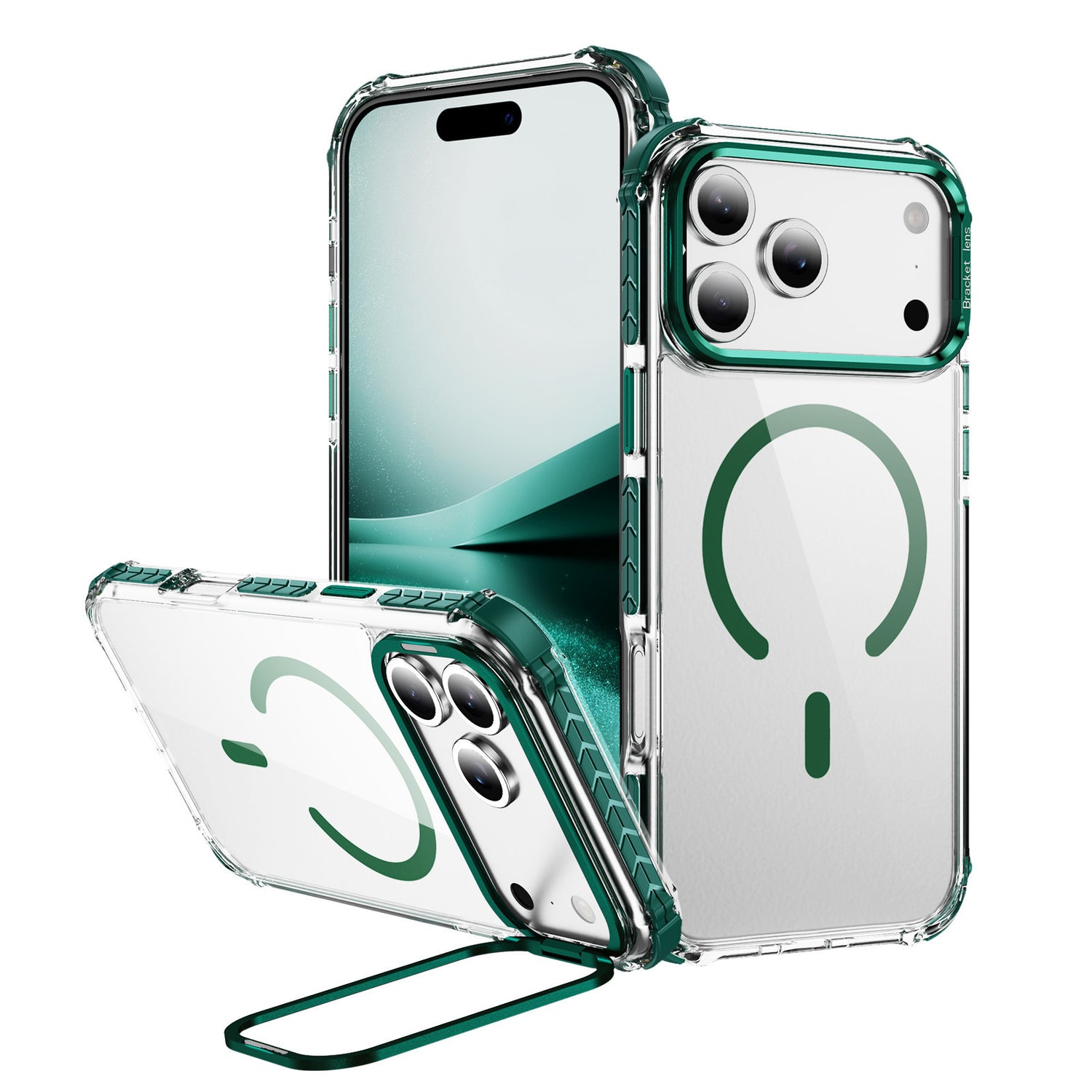 Applicable To Rainbow No 1 Phone Case 16Pro Magnetic Suction