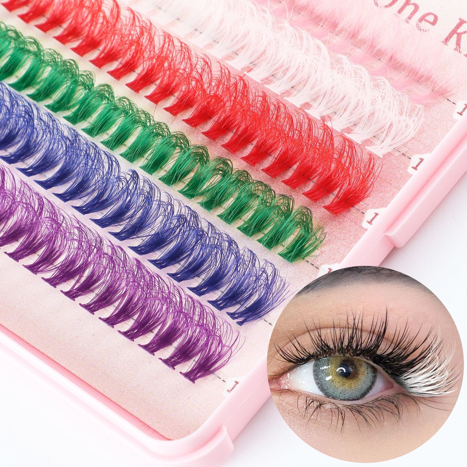 DIY Segmented Natural High-volume Lash Kit