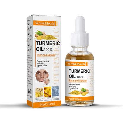 West&amp;Month Turmeric Essential Oil Face Skin Anti-Wrinkle Lift Blemish Reduction Skin Care Moisturizing Oil