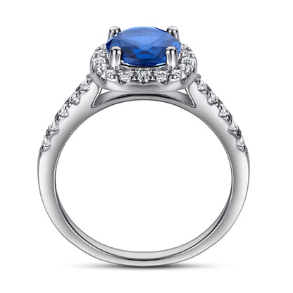 925 Sterling Silver Ring Zircon