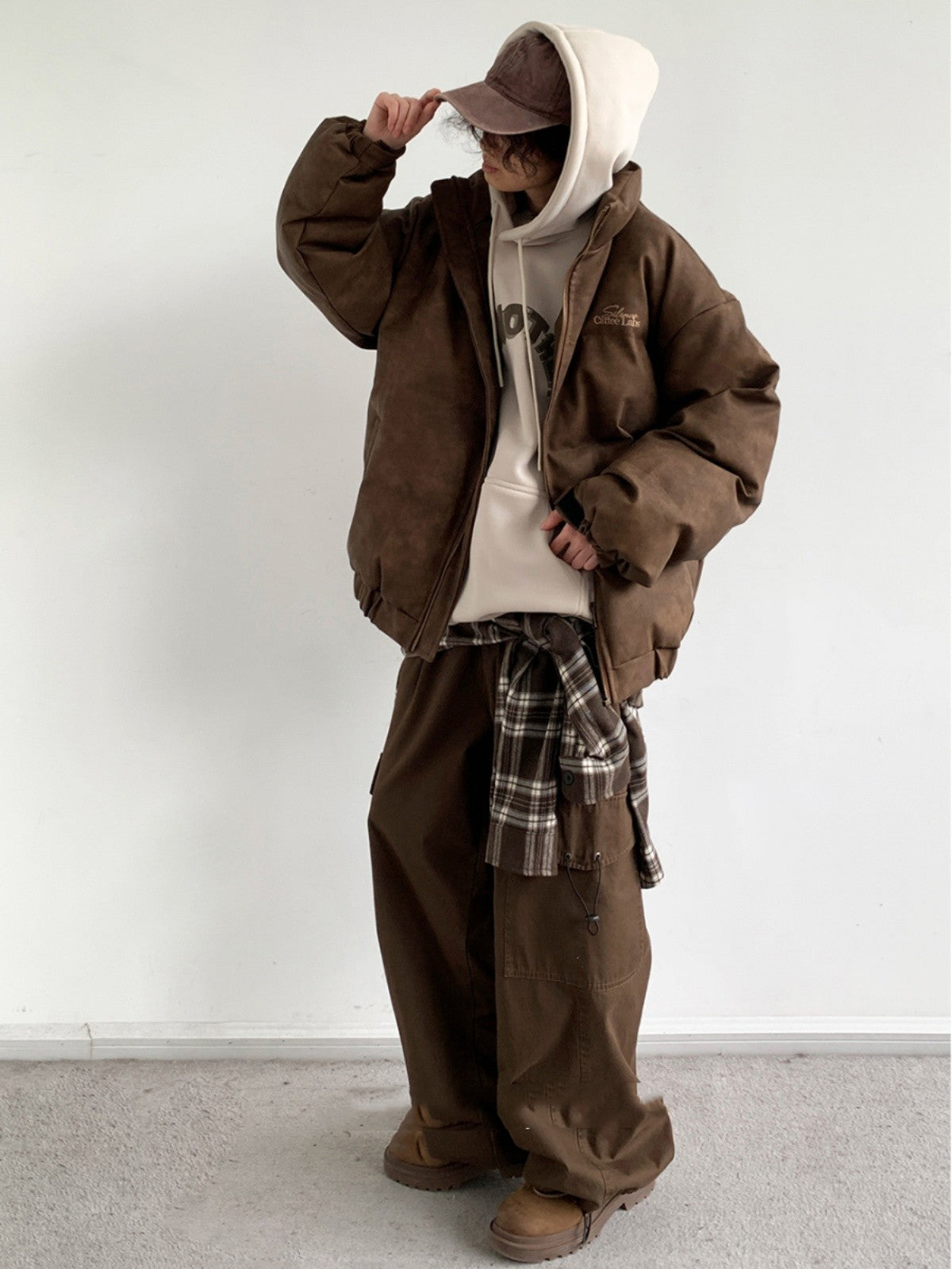 High Street Retro PU Leather Coat