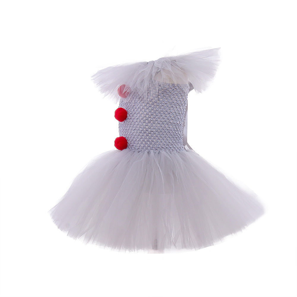 Mesh Princess Dress Set Children&