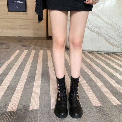 All-match British Short Boots Women&