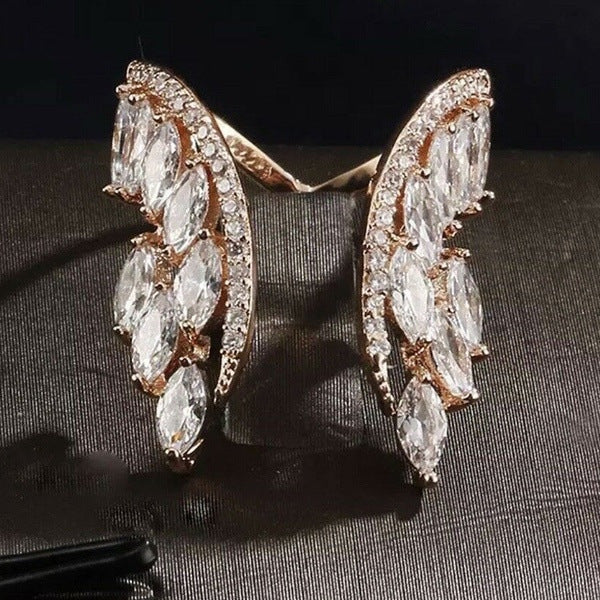 Angel Wing Ring Alloy Wing