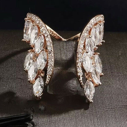 Angel Wing Ring Alloy Wing