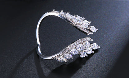 Angel Wing Ring Alloy Wing