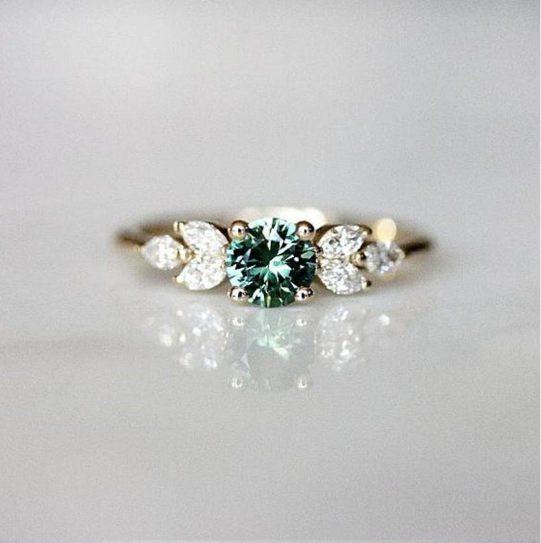 Emerald Diamond Ring