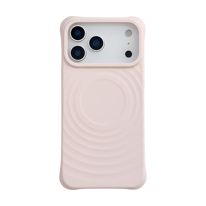 Wave Ripple Pattern Magnetic Suction Phone Case Liquid Silicone Simple