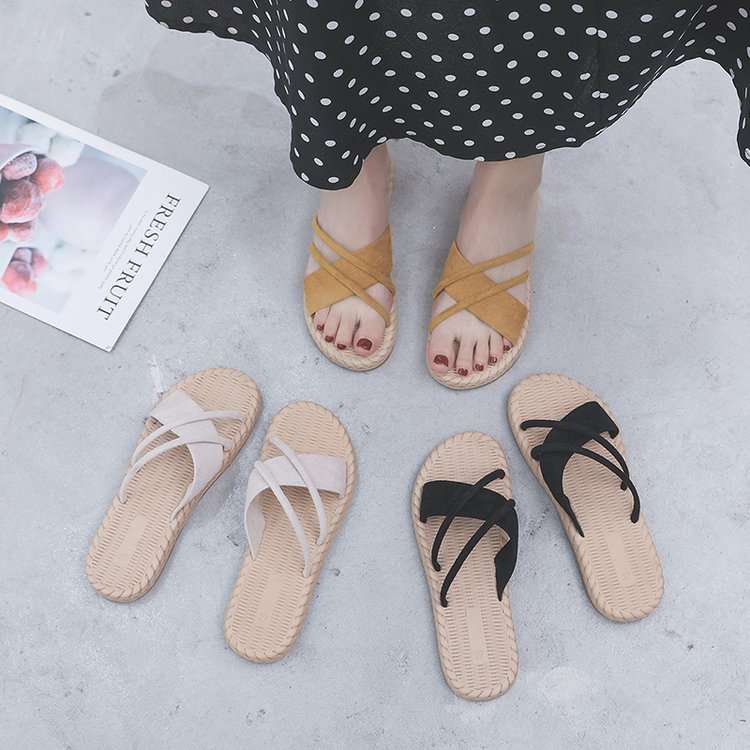 All-match flat sandals and slippers
