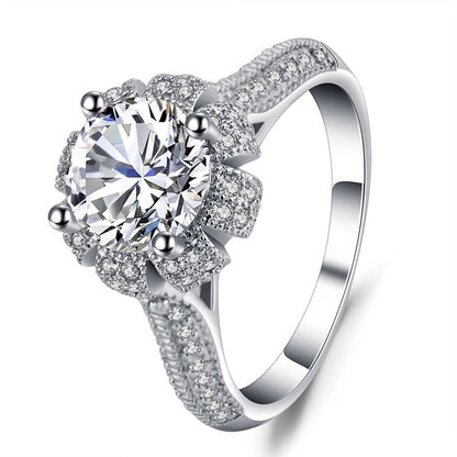 Rings Micro-inlaid Zircon Handmades Creative Style Rings Manufacturers Wholesale Diamond Rings