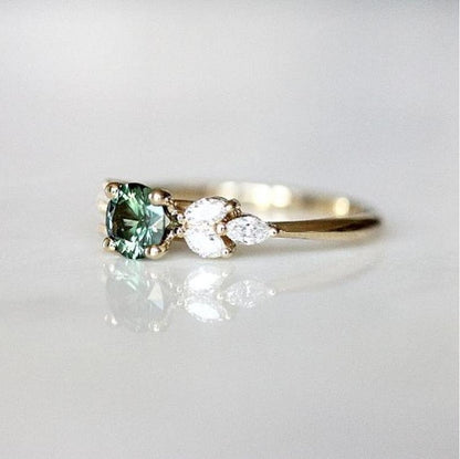 Emerald Diamond Ring