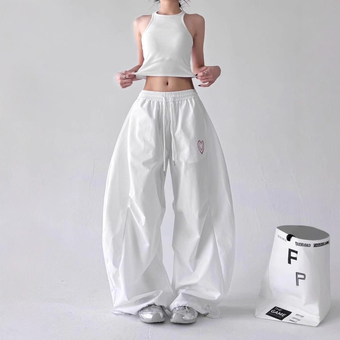 Summer New Quick-Drying Straight-Leg Trousers
