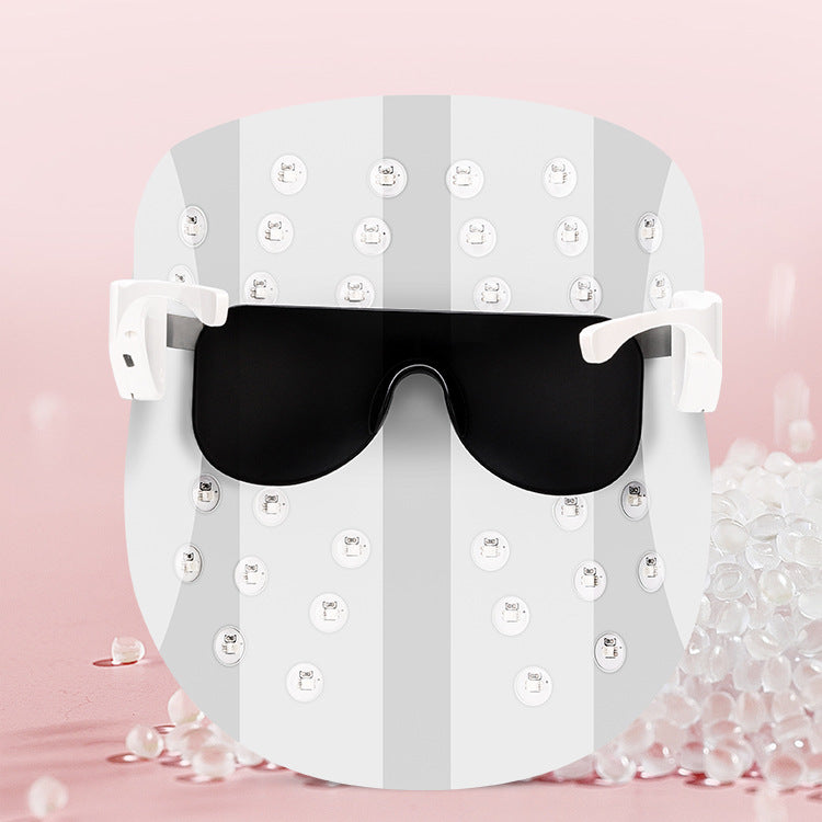 Led phototherapy mask spectrometer