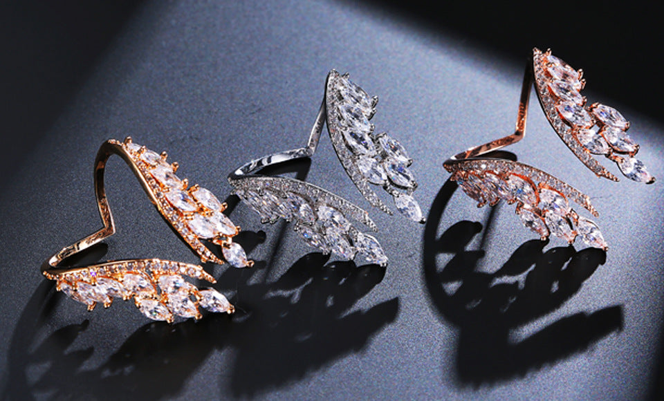 Angel Wing Ring Alloy Wing