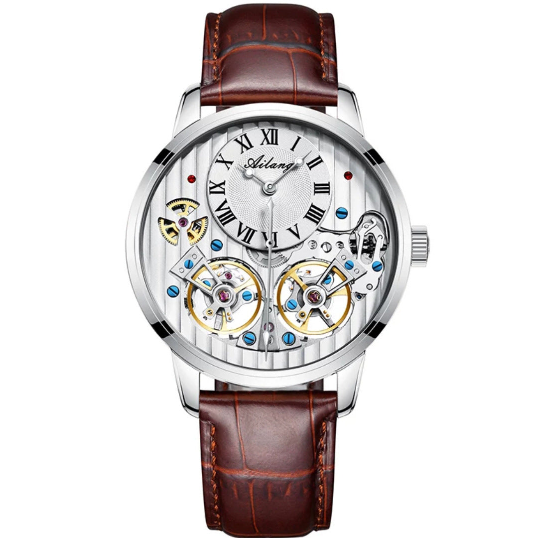 Watch Double Tourbillon Automatic Mechanical Watch Men&