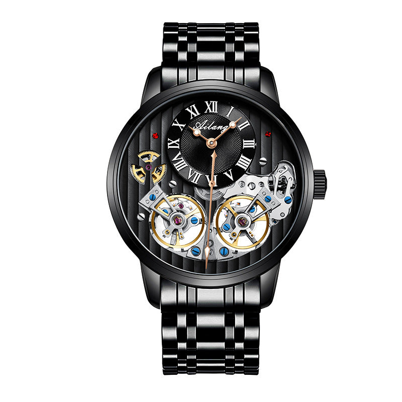 Watch Double Tourbillon Automatic Mechanical Watch Men&