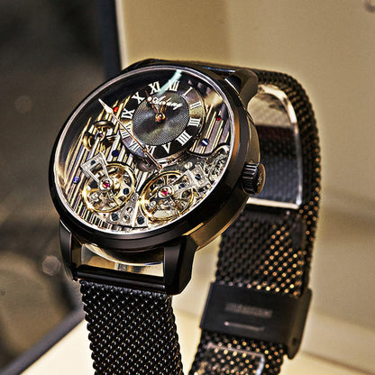 Watch Double Tourbillon Automatic Mechanical Watch Men&
