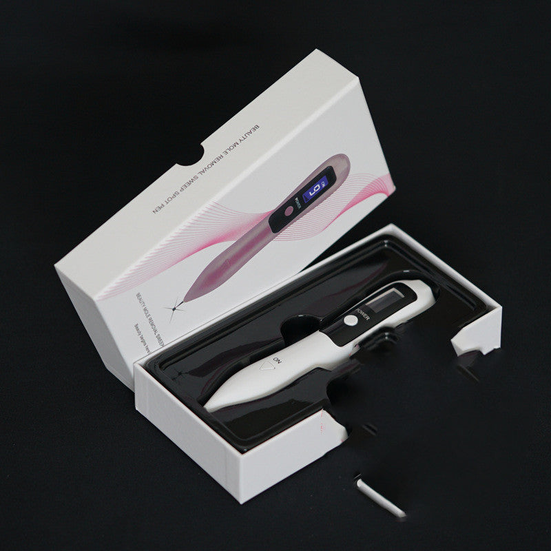 LCD Face Plasma Pen Skin tag remover pen Tattoo removal Black dot Dark Spot verrgas pencil remove warts Laser Mole Removal tools