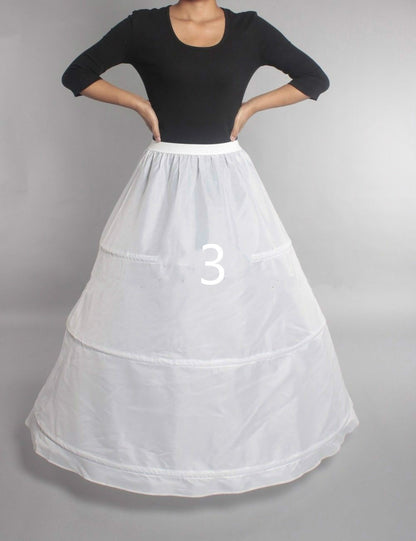 Underskirt Fancy Bridal Dress Hoop Slips