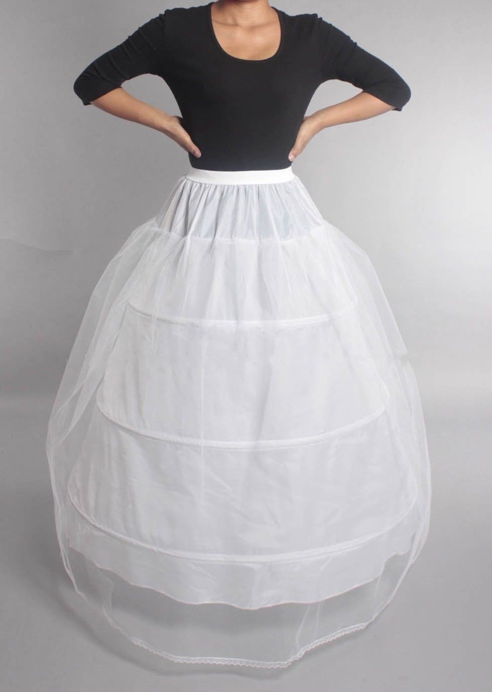 Underskirt Fancy Bridal Dress Hoop Slips