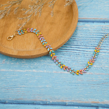 Color leaf women&