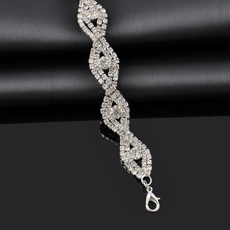 Crystal Bracelet Flash Diamond Bracelet Women&