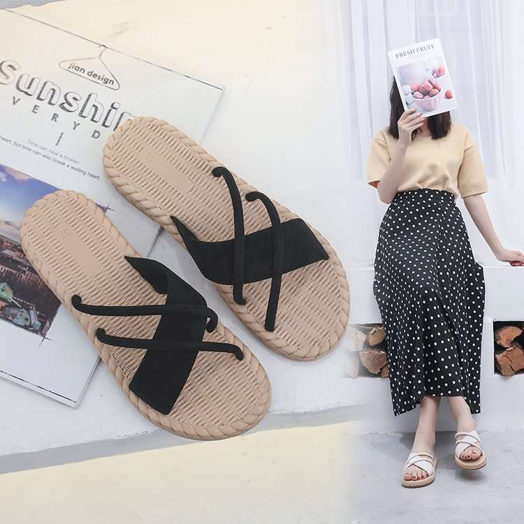All-match flat sandals and slippers