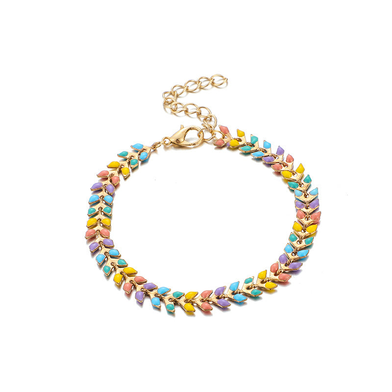 Color leaf women&