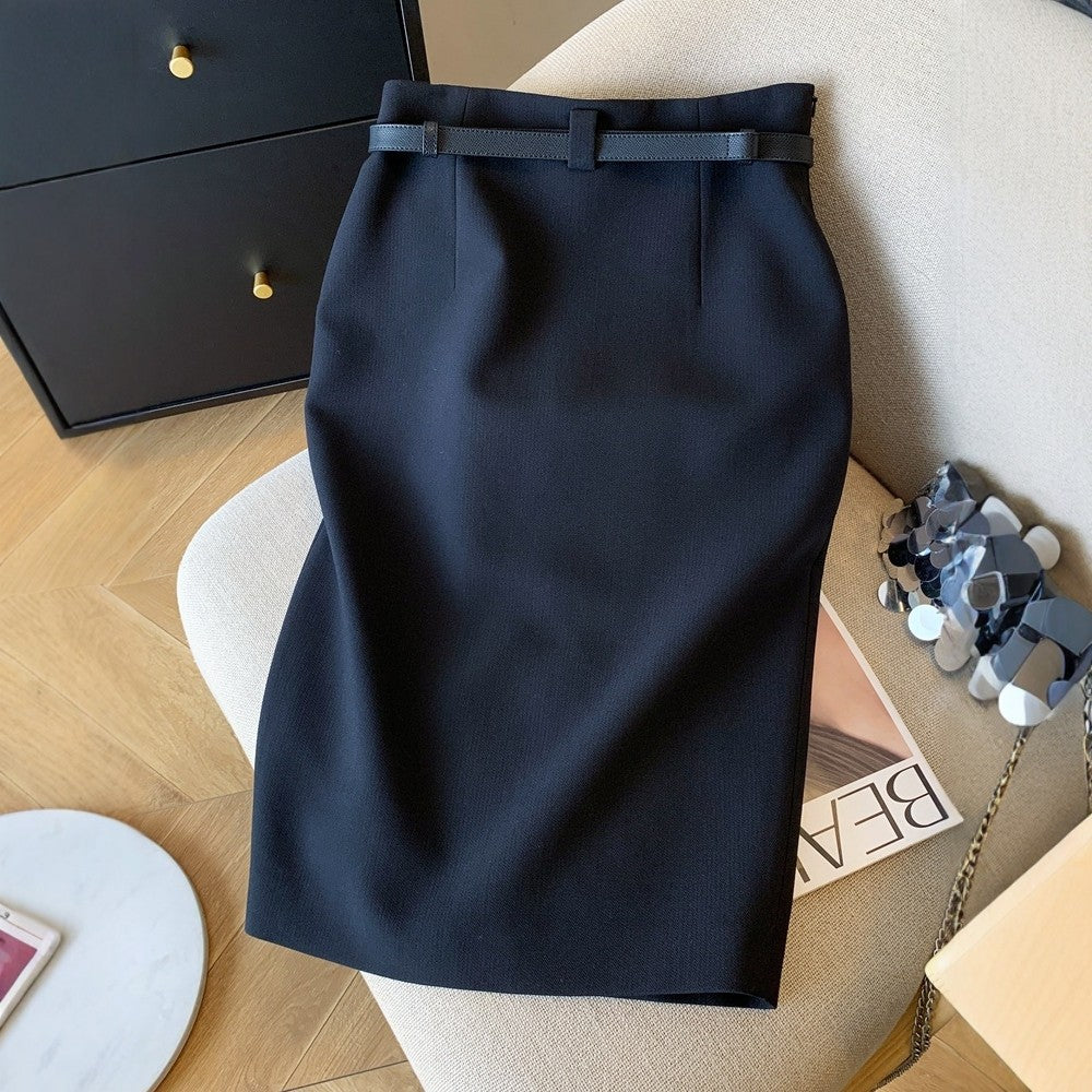 High-waisted Casual A-line Skirt For Women