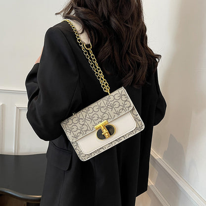 Spring New All-Match Style Shoulder Crossbody Bag Square