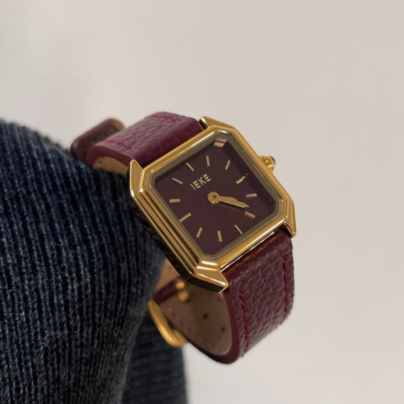Best-selling Ankla Red New Year Watch For Women Vintage Style
