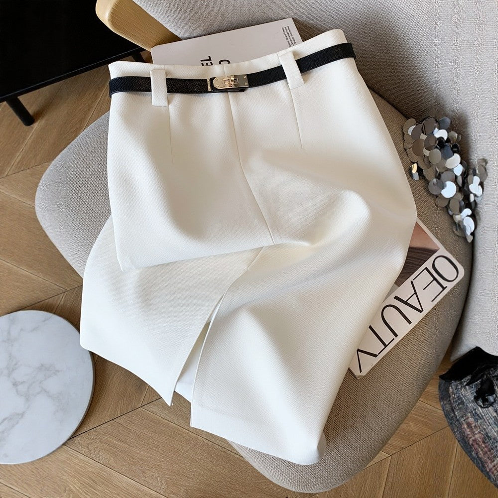 High-waisted Casual A-line Skirt For Women