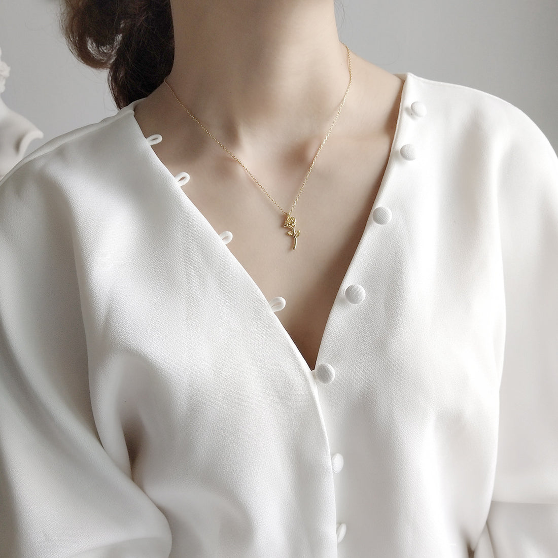 Rose Gold Necklac