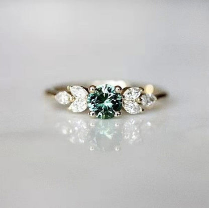 Emerald Diamond Ring