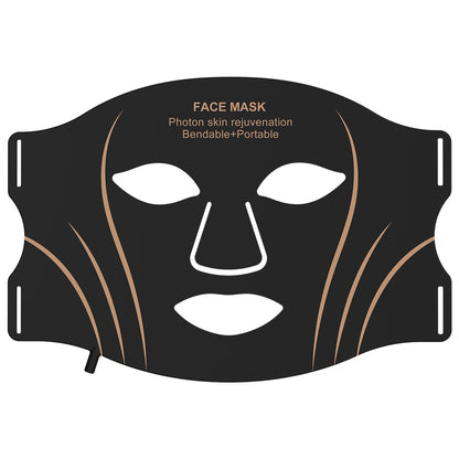 Beauty Instrument Facial Mask IPL Device Household Silicone Red Light LED Beauty Mask