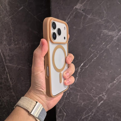 Non-yellow Phone Case Transparent Magnetic Ultra-thin Drop-resistant Protective Cover