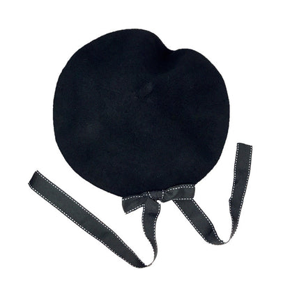 Ladies autumn and winter bud painter hat