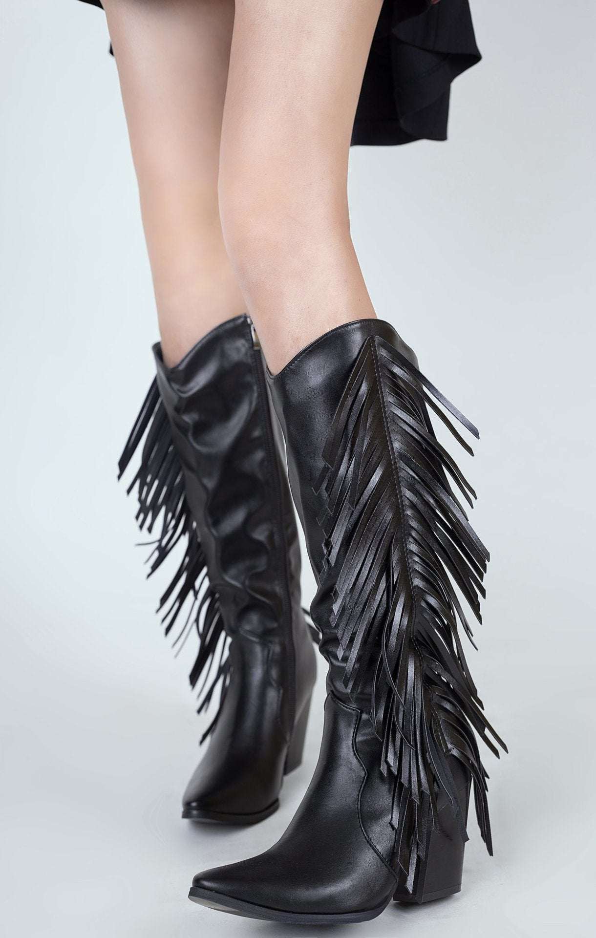 Tassel Martin Boots Plus Size European And American Fashion