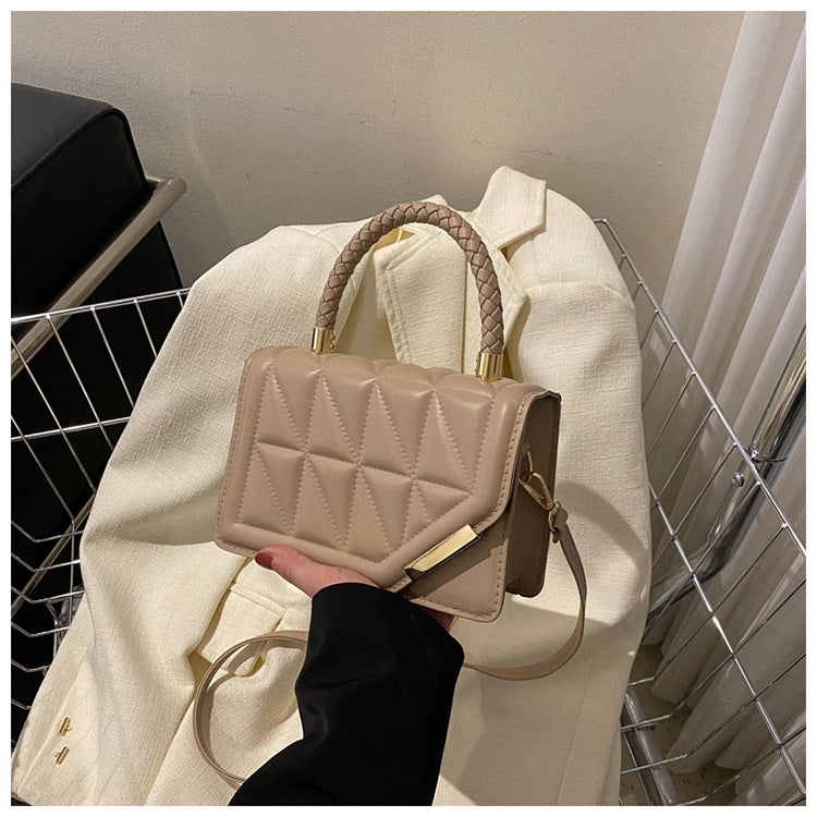 Fashion Solid Color Shoulder Bag