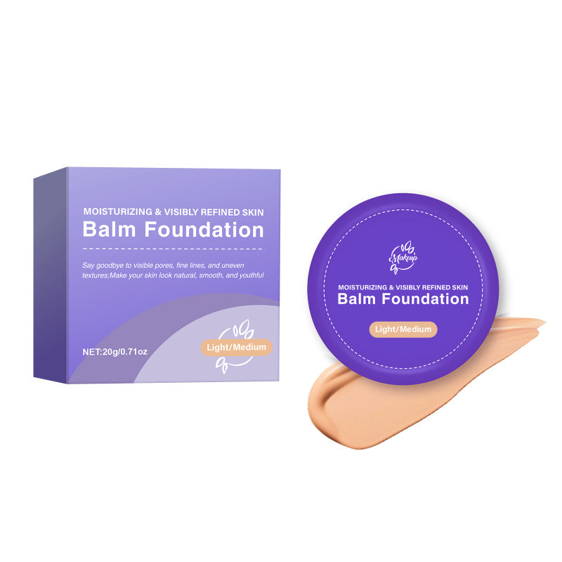 Concealer Foundation Cream Lightweight Moisturizing Nude Makeup Lasting
