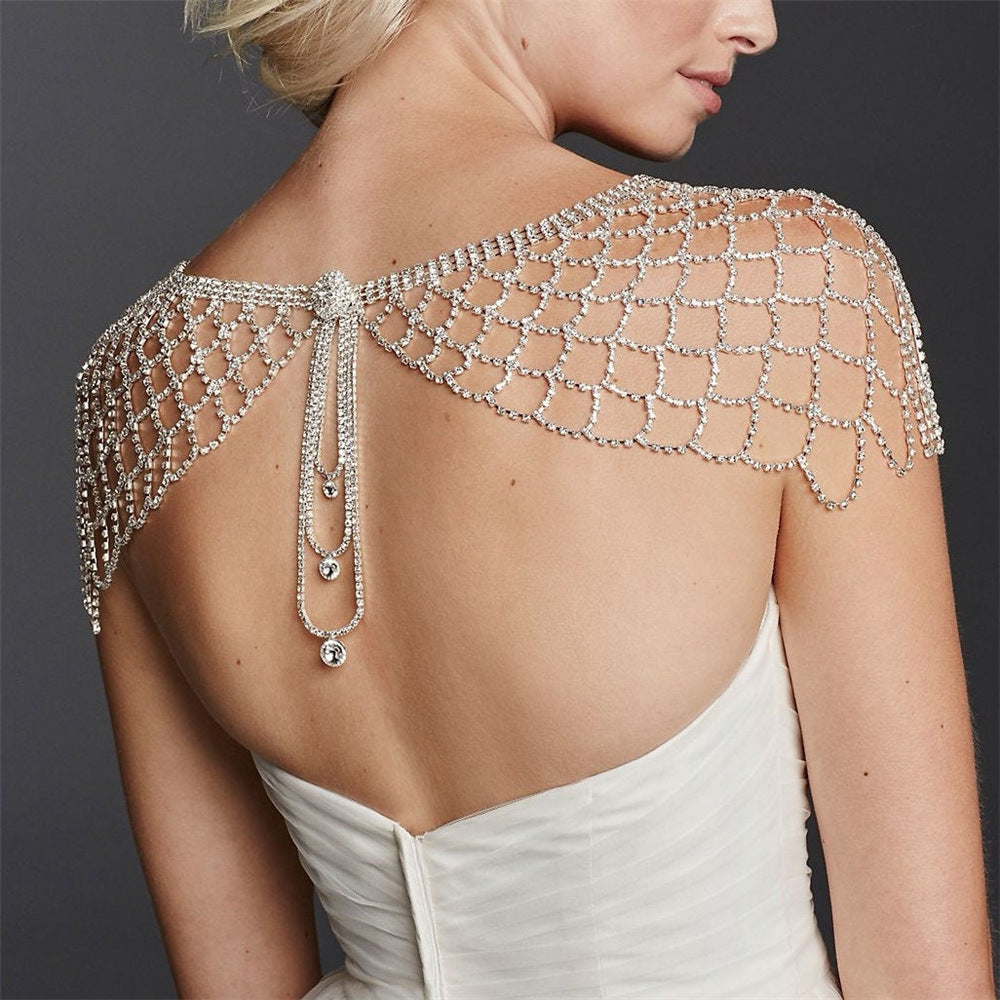 Fringe Pendant Shoulder Chain Bridal