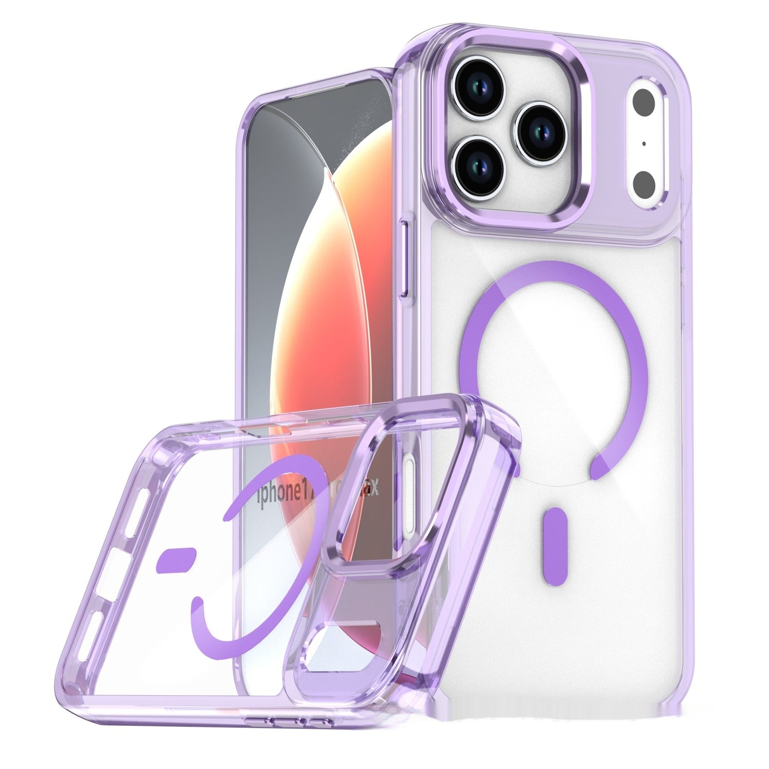 Magnetic Wireless Transparent Drop-resistant Protective Cover