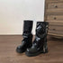 Knee High Brown Thick Soled Boots