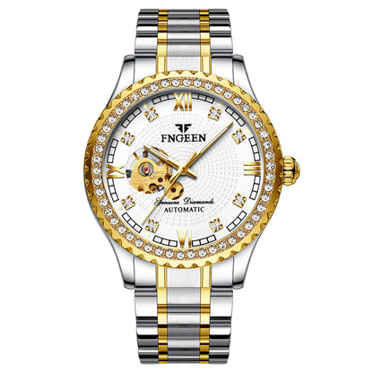 Mechanical Watch Automatic Waterproof Diamond Men&