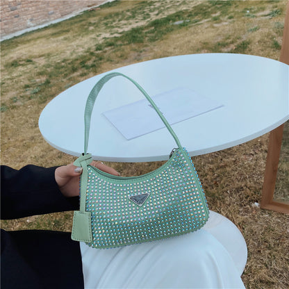 Square Bag Shoulder Bag Texture Messenger Bag Handbag