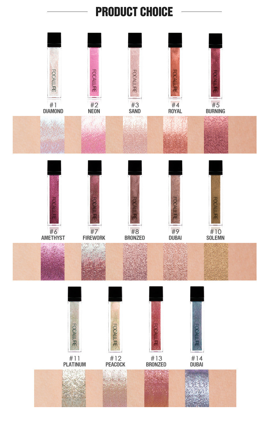 European And American Eye Makeup Liquid Eye Shadow Pearlescent